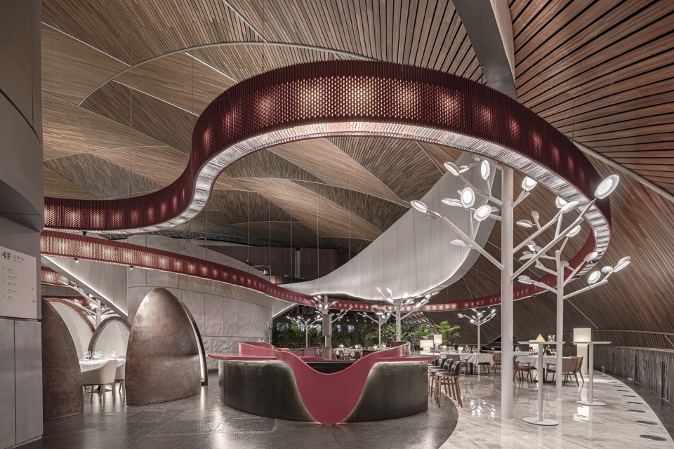 ncpa western cuisine national centre for the performing arts of china by golucci interior architects