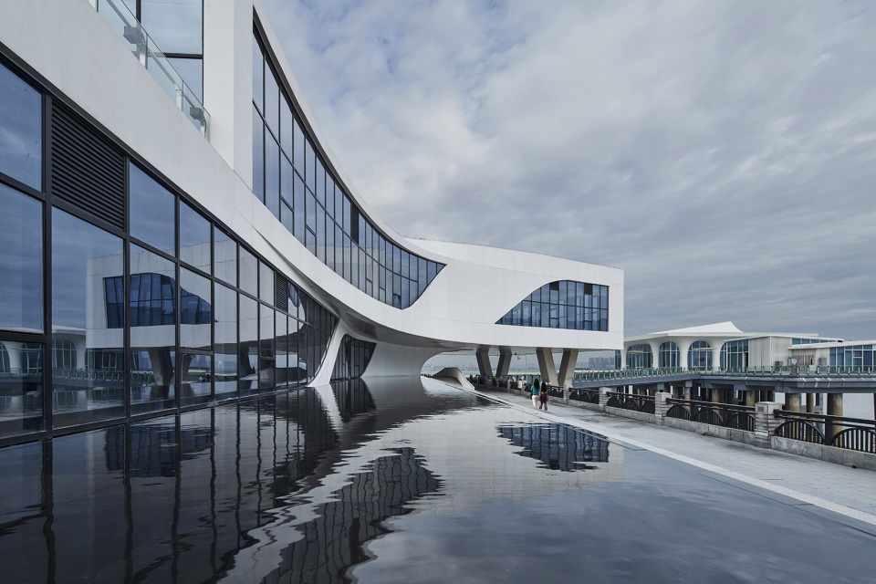 wenzhou 1 8km new bund ou river lighting wharf materplan by antistatics architecture