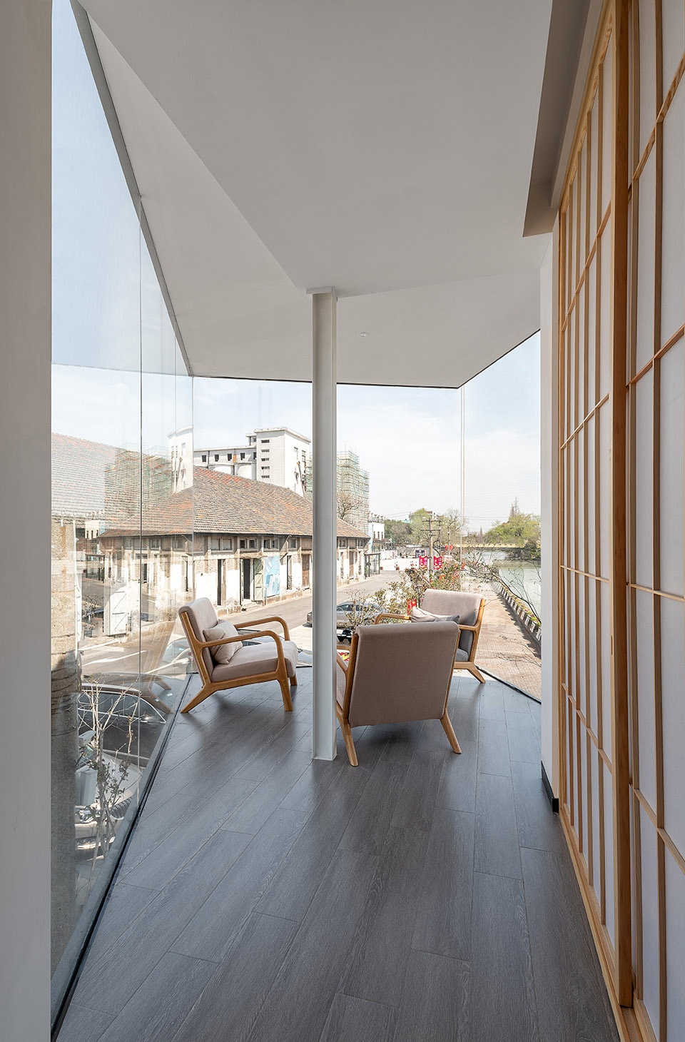 Tea Room Floating by the River DCDSAA