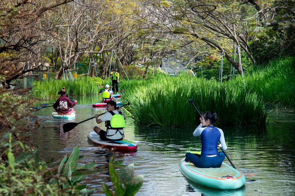 Chengdu Luxelakes Kayak Channel Landscape Project WISTO DESIGN