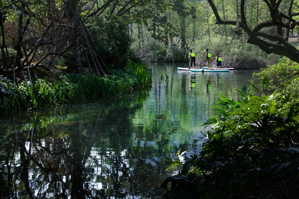 Chengdu Luxelakes Kayak Channel Landscape Project WISTO DESIGN