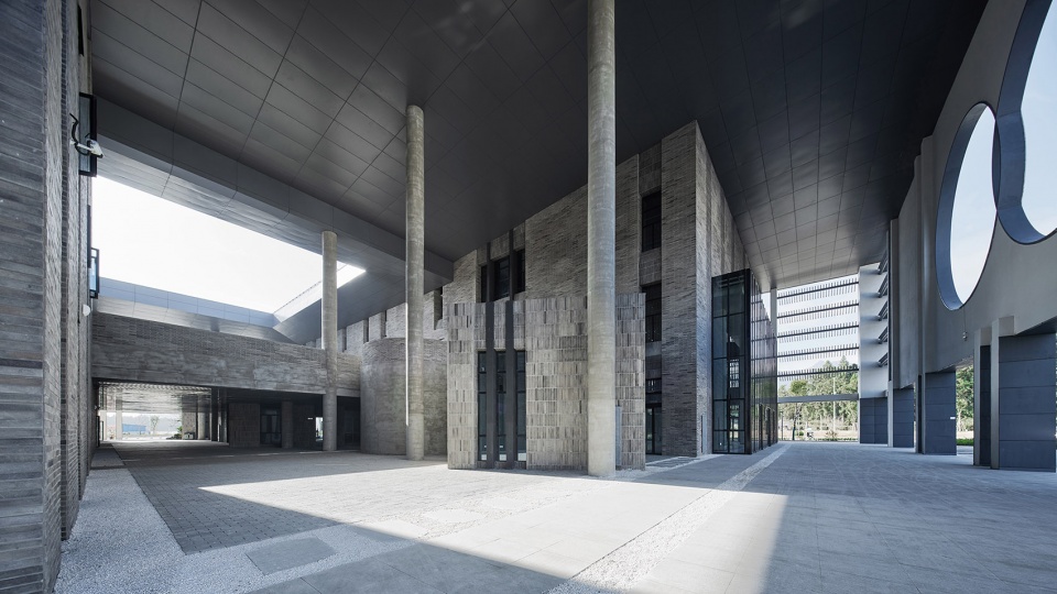 the Reception Hall of Chinese Mermaid Culture Town Atelier I