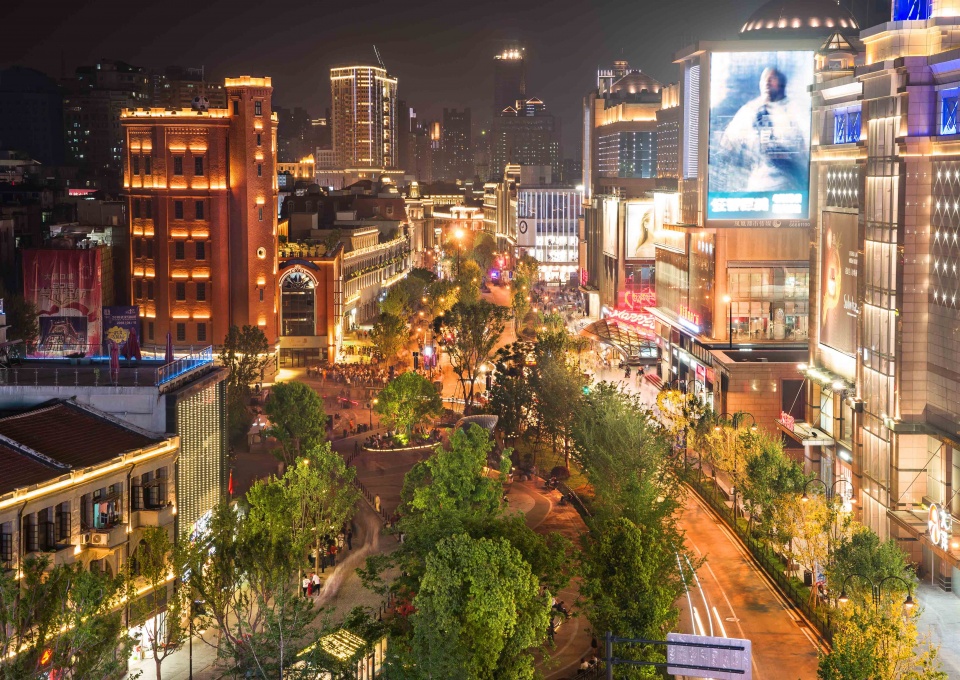 wuhan zhongshan avenue district renewal planning return of prosperity china by studio shangha
