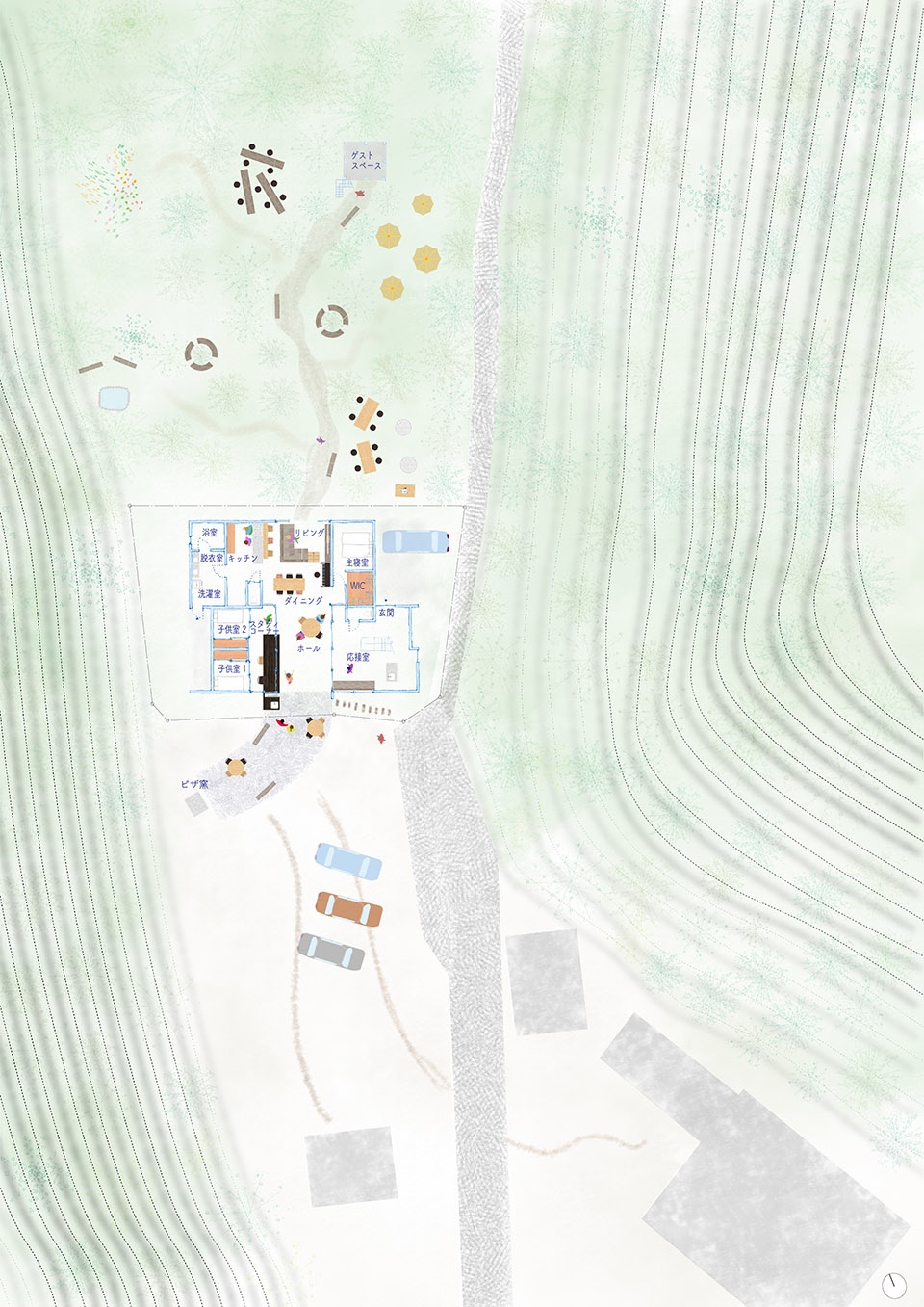 House in Shima nanometer architecture