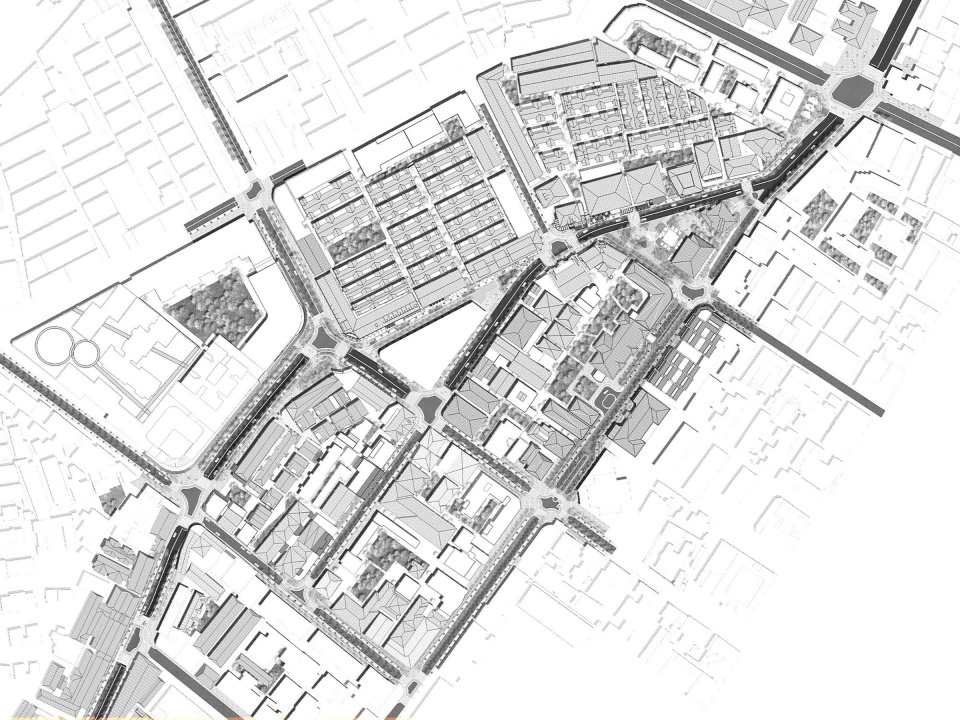 wuhan zhongshan avenue district renewal planning return of prosperity china by studio shangha