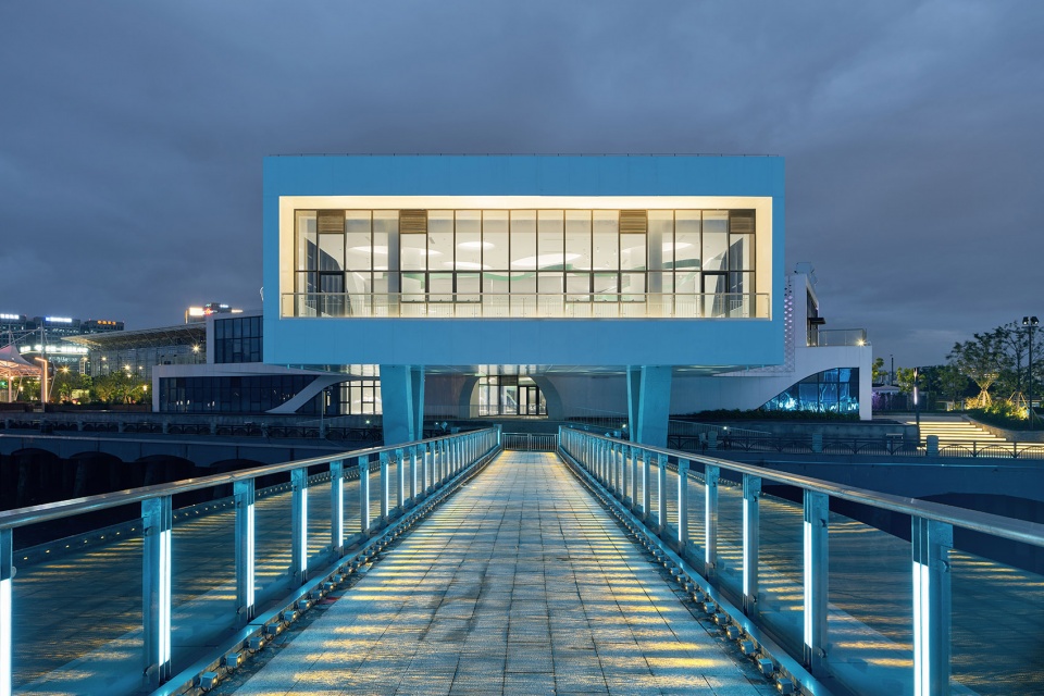 wenzhou 1 8km new bund ou river lighting wharf materplan by antistatics architecture