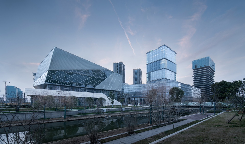 shared space project of nanjing jiangbei new area industrial technology research and innovation park china by city town architects
