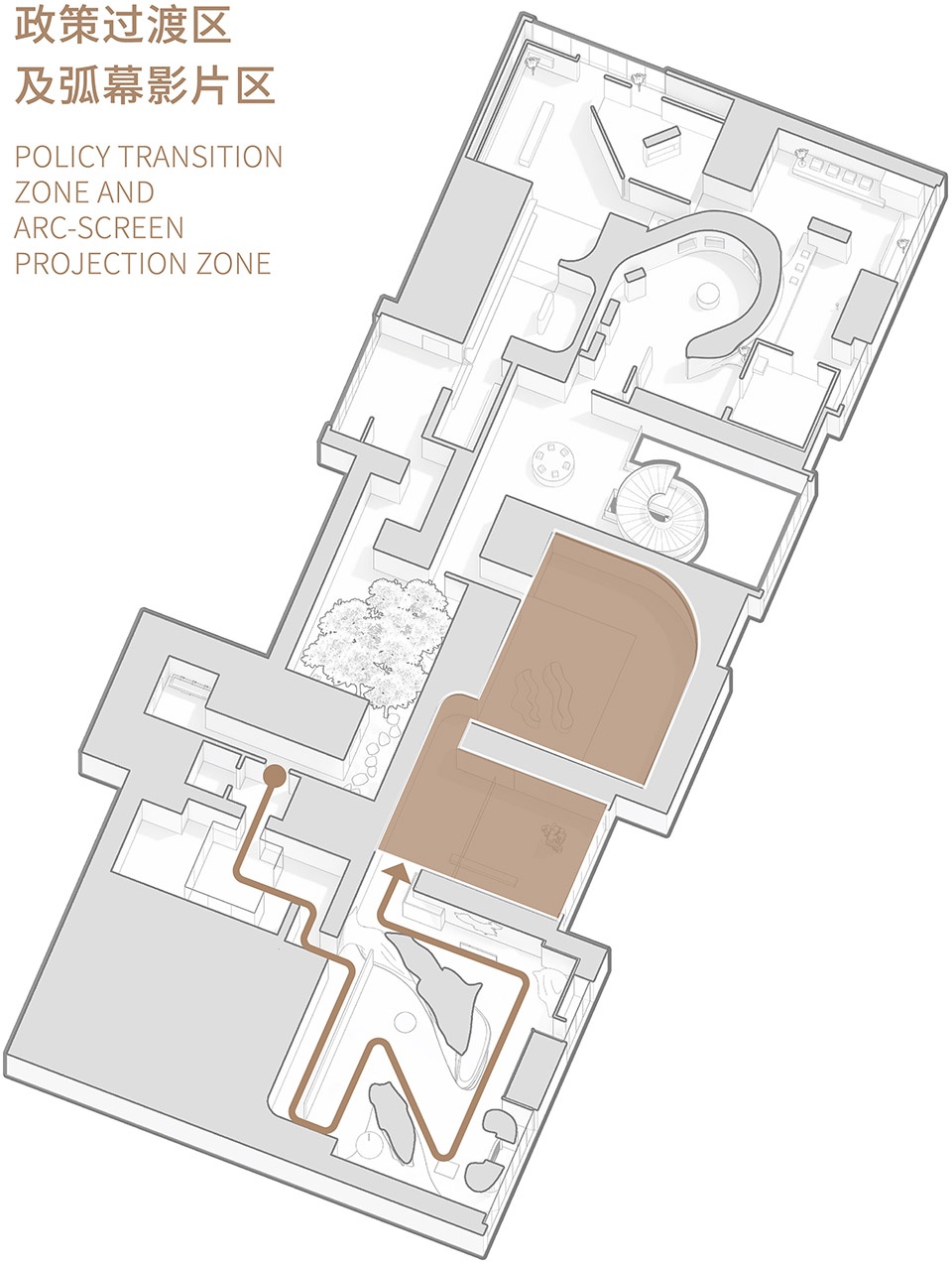 Experience Hall for Passive House TOWOdesign