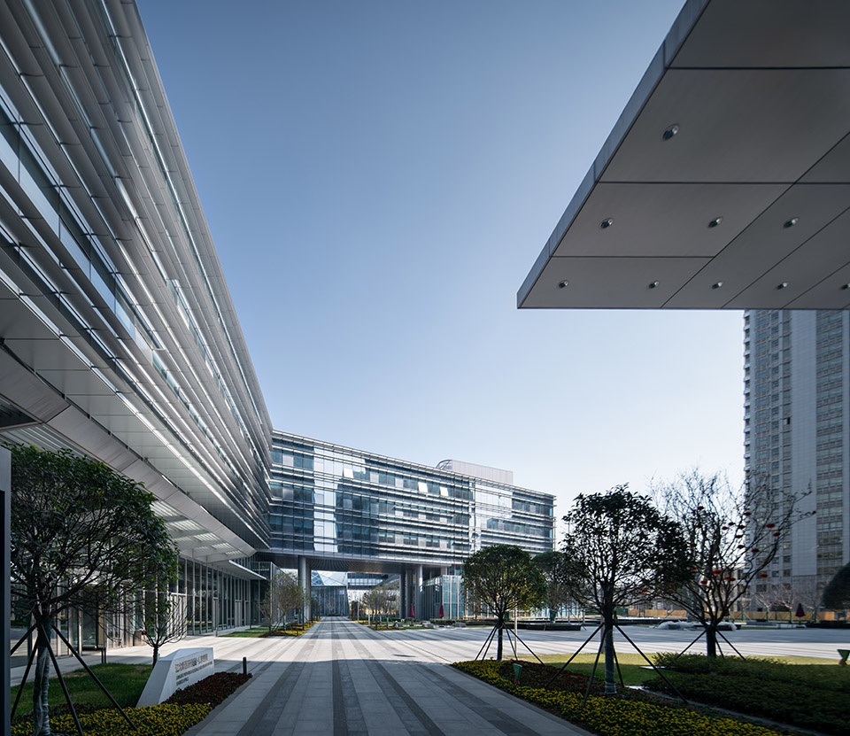 shared space project of nanjing jiangbei new area industrial technology research and innovation park china by city town architects
