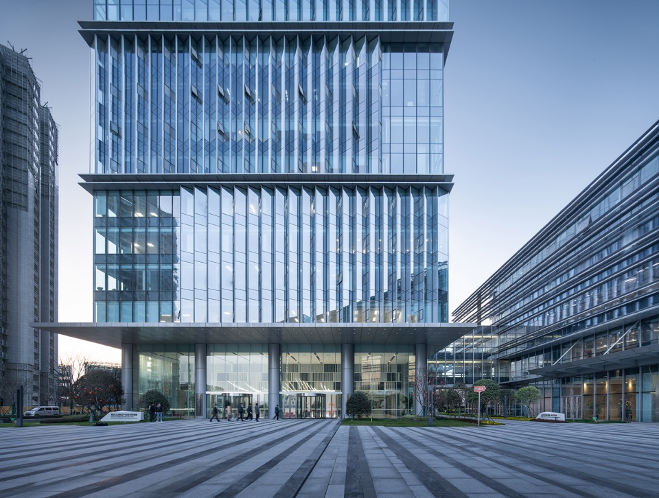 shared space project of nanjing jiangbei new area industrial technology research and innovation park china by city town architects
