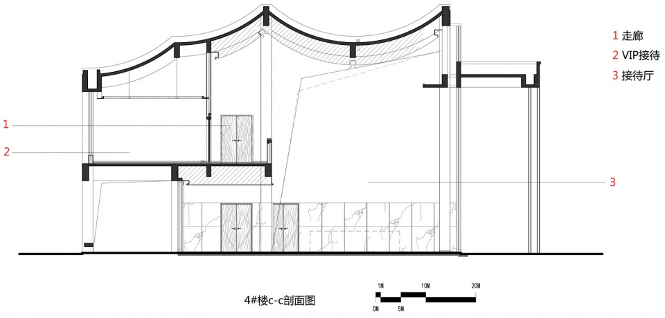 the Reception Hall of Chinese Mermaid Culture Town Atelier I