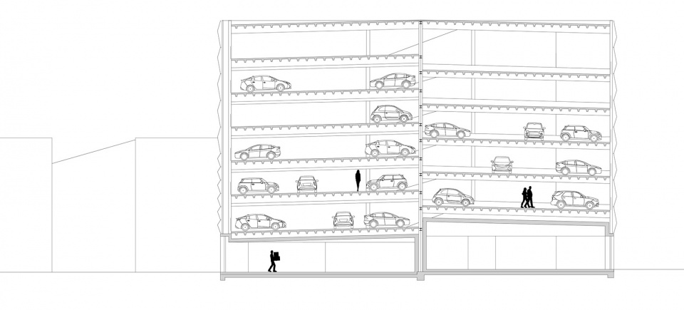 parkeergarage a1 amsterdam by xvw architectuur