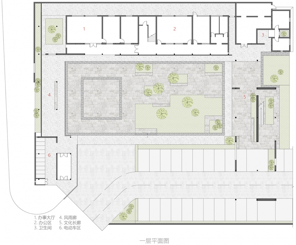 Party and Public Center of Qili Village SSDesign