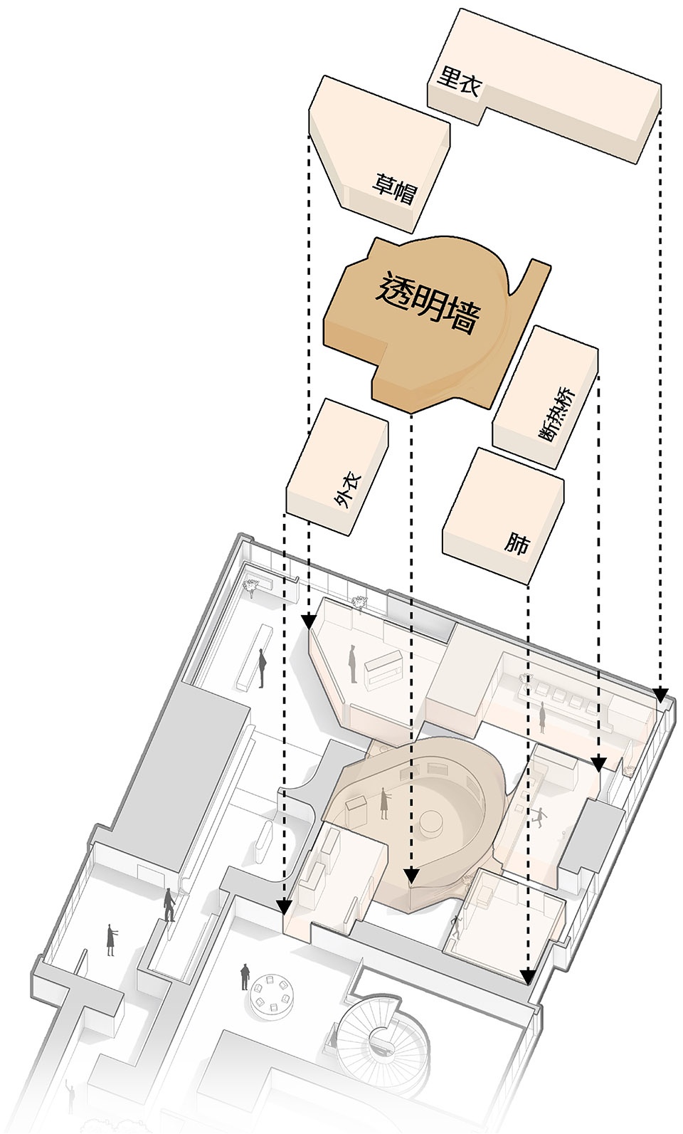 Experience Hall for Passive House TOWOdesign