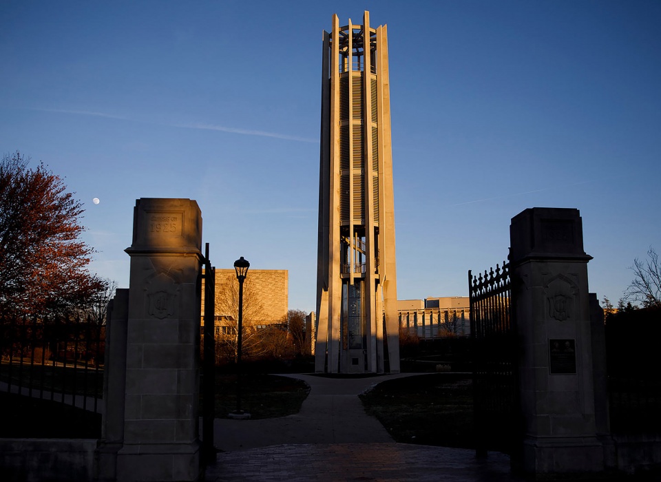 the Grand Carillon at Indiana University by Susan T. Rodriguez Architecture and Design