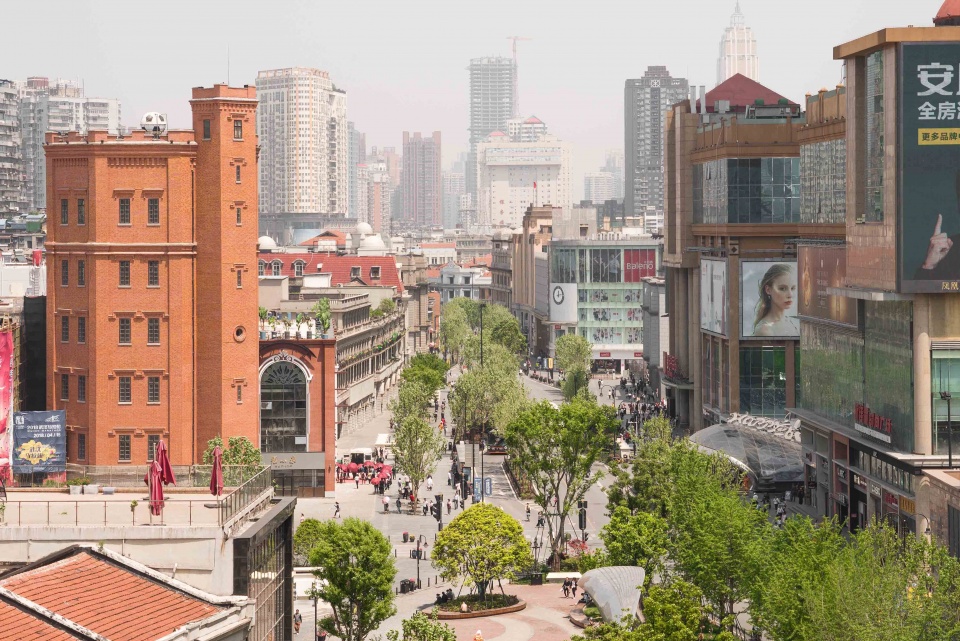 wuhan zhongshan avenue district renewal planning return of prosperity china by studio shangha