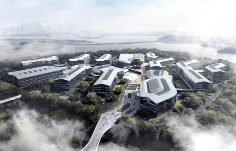 阿里巴巴达摩院办公园区，杭州南湖 / Aedas