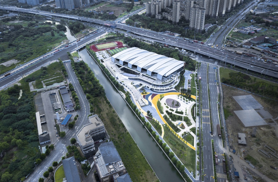 Sports Venues in Jinchang New City China by ARTS Group Co Ltd