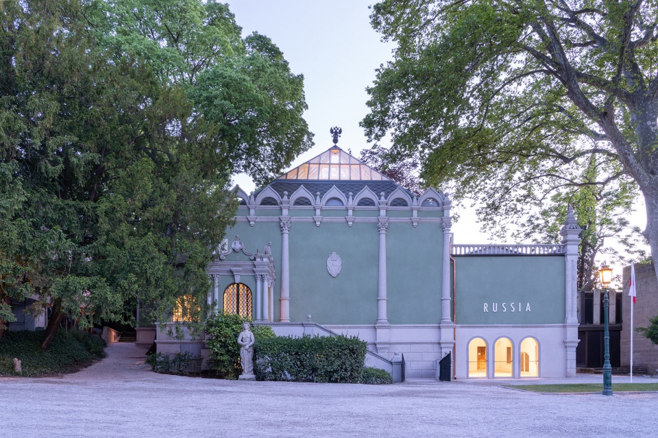 THE RUSSIAN FEDERATION PAVILION AT THE VENICE GIARDIN by the Alexey Schusev