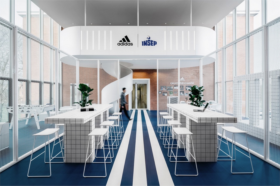 adidas insep renovation for the headquarters of insep by ubalt architectes ubi bene