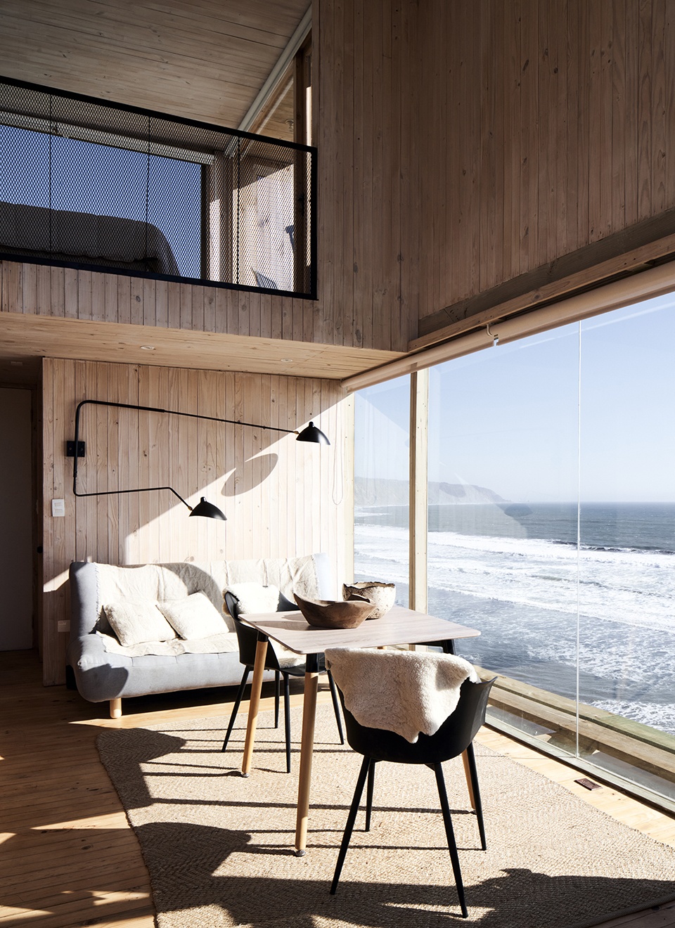 la loica and la tagua cabins by croxatto y opazo arquitectos