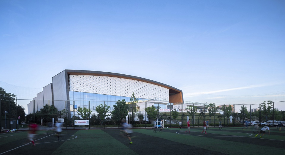 Sports Venues in Jinchang New City China by ARTS Group Co Ltd