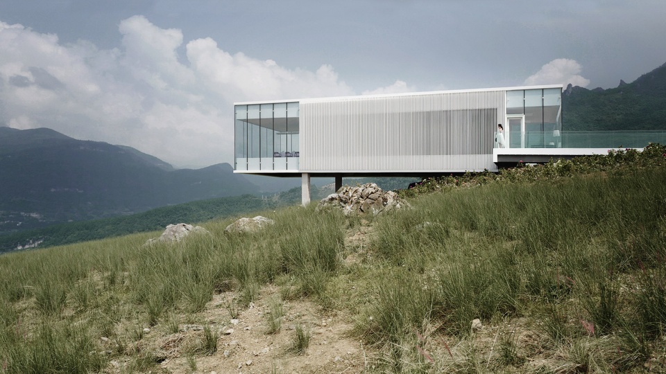 floating island restaurant china by c architects
