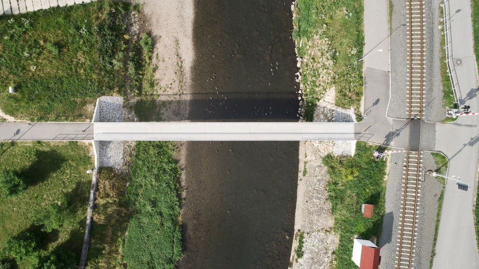 footbridge in pribor by petr tej marek blank jan mourek
