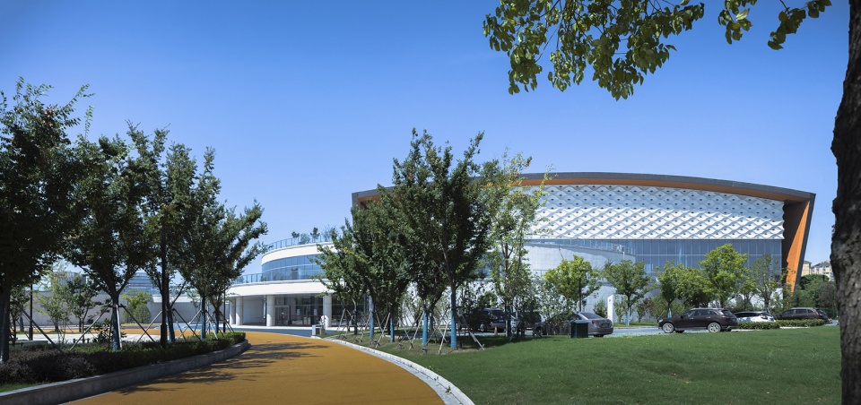 Sports Venues in Jinchang New City China by ARTS Group Co Ltd