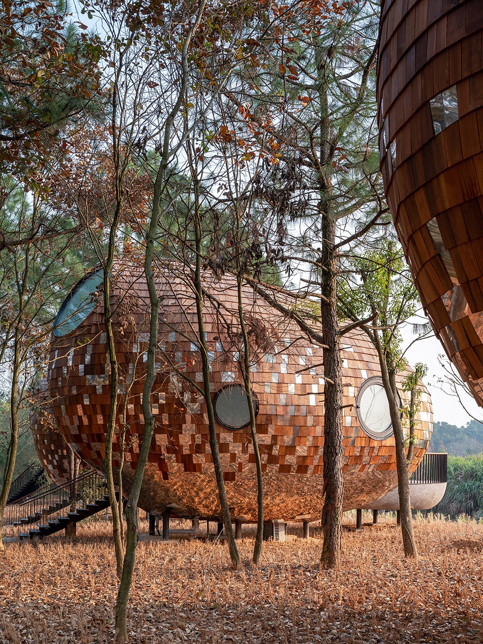 The Seeds Wood Houses in Jiangxi China by ZJJZ