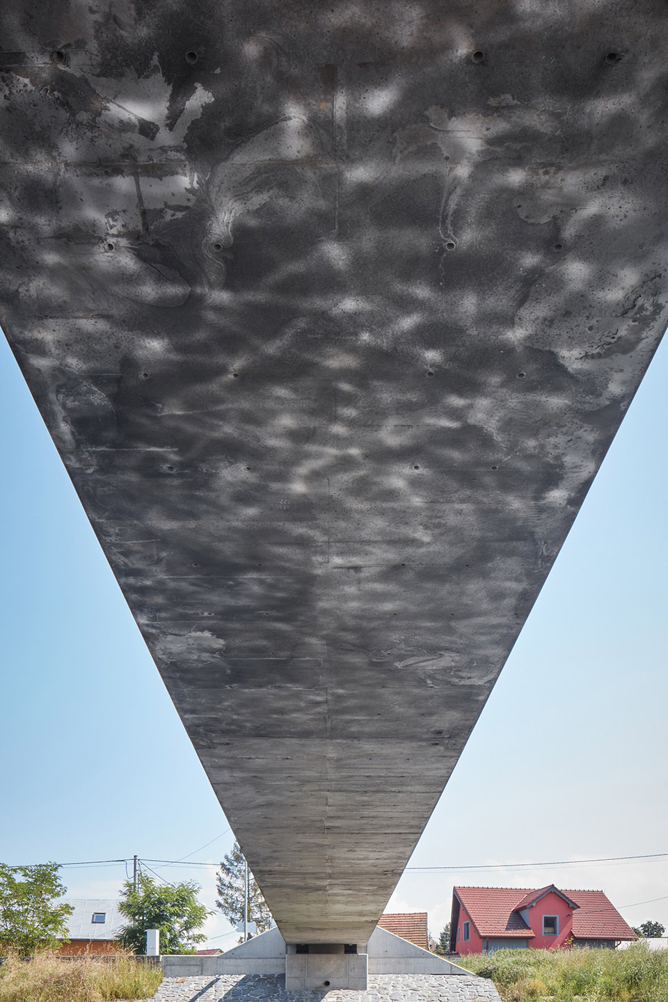 footbridge in pribor by petr tej marek blank jan mourek
