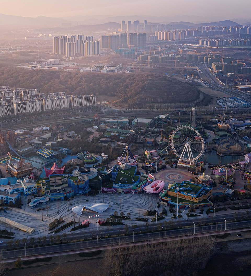 square and east gate of nanjing happy valley nanjing by archi union fab union