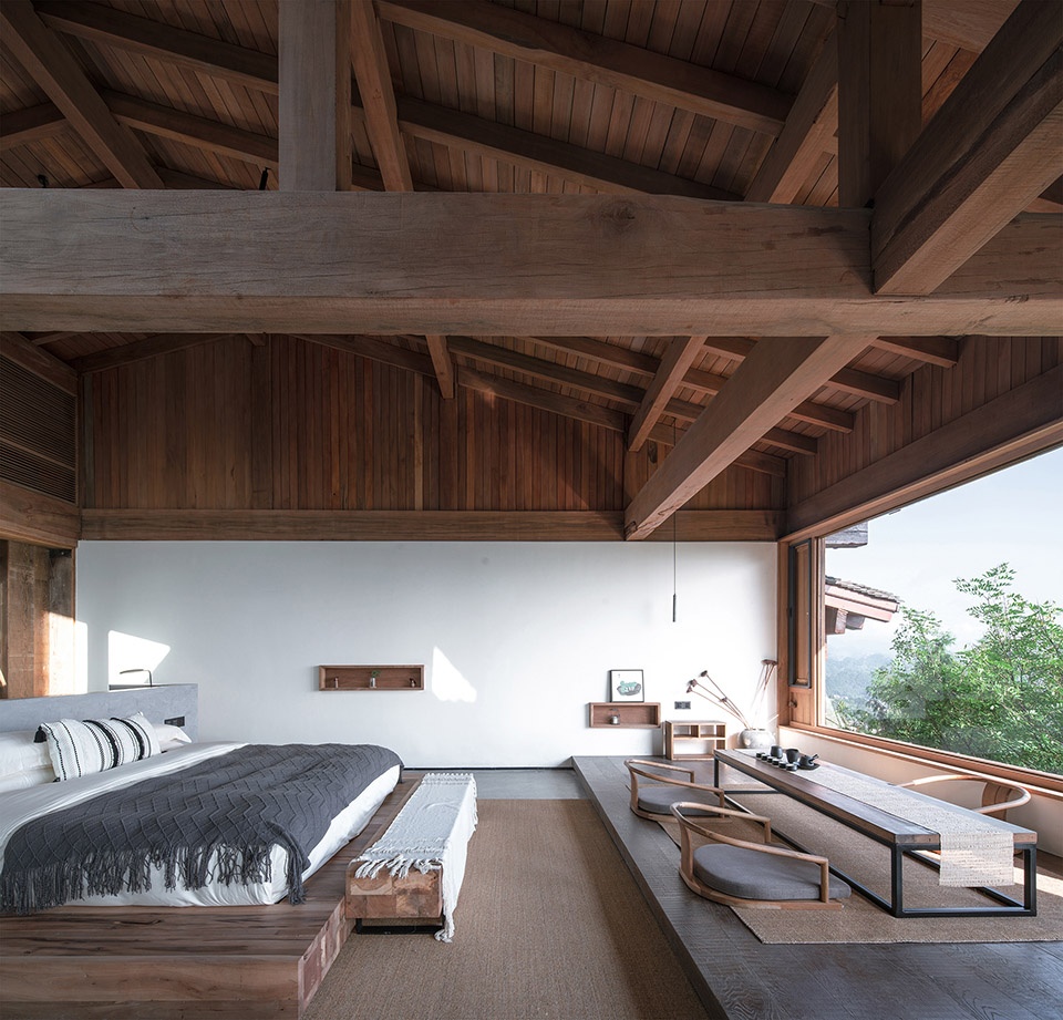 woodsy whispers residence in maer shan village china by shulin architectural design