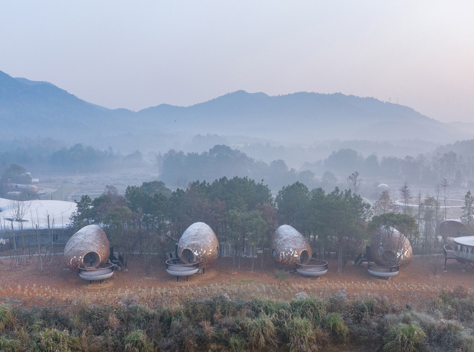 The Seeds Wood Houses in Jiangxi China by ZJJZ