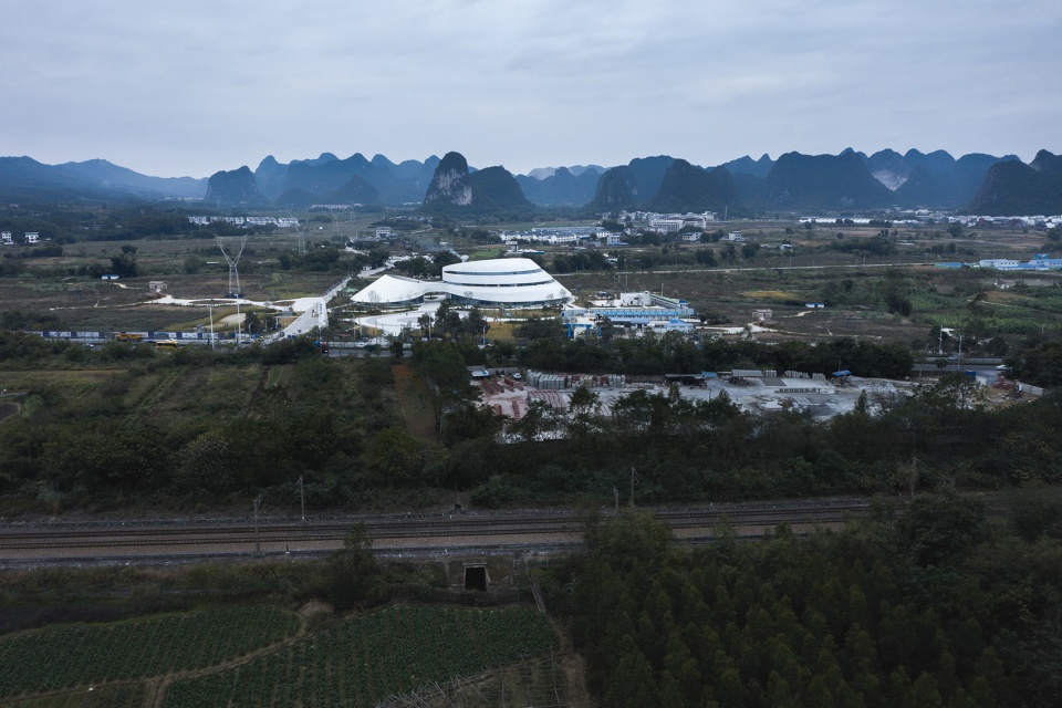 Guangxi Liuzhou Luosifen Urban Pavilion China by UNO Architects