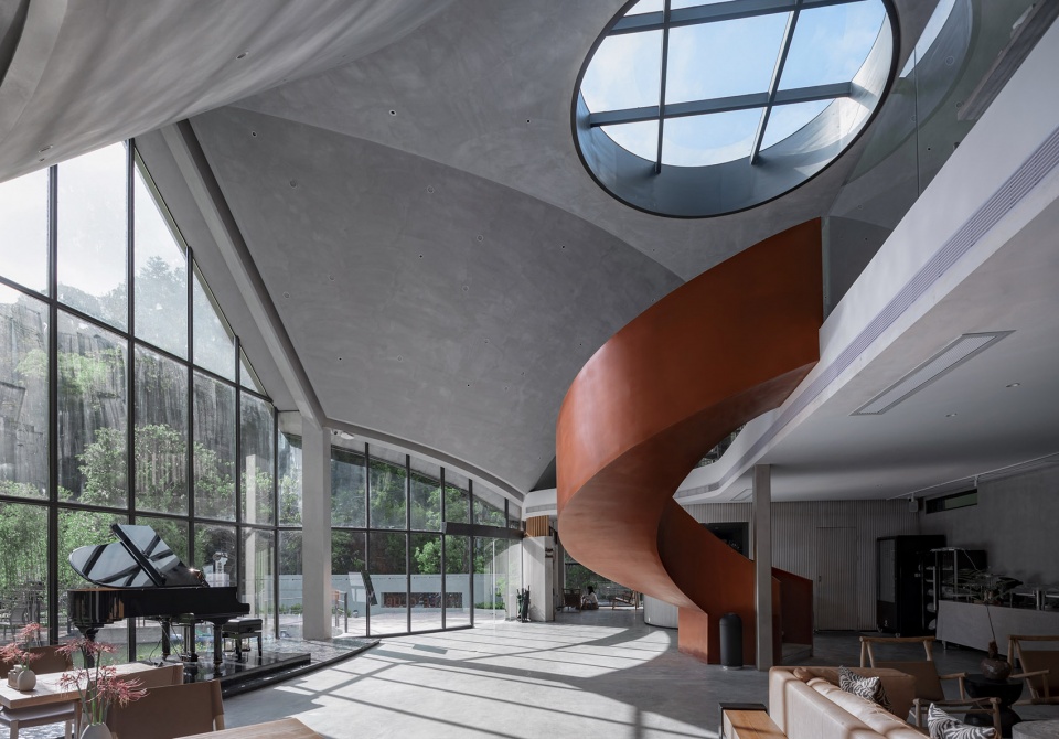 Nankun Secret Art Restaurant China by Wildurban Architects