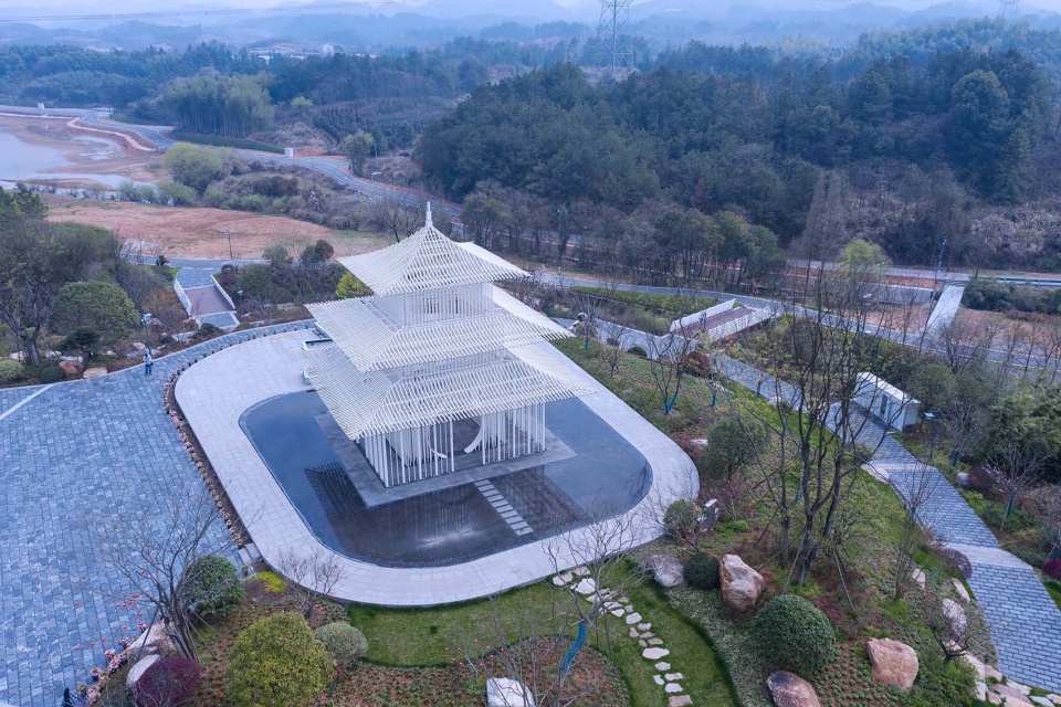 shadowless pavilion china by shanghai dachuan architects