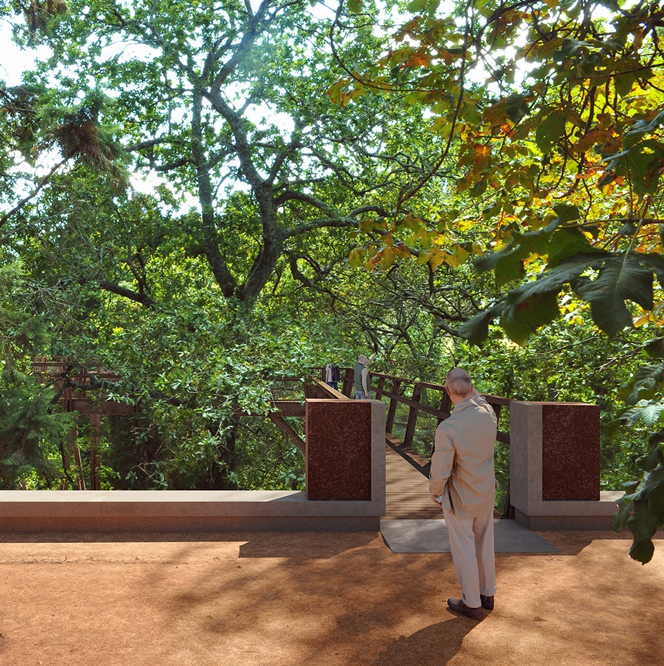 treetop walk serralves by alvaro siza