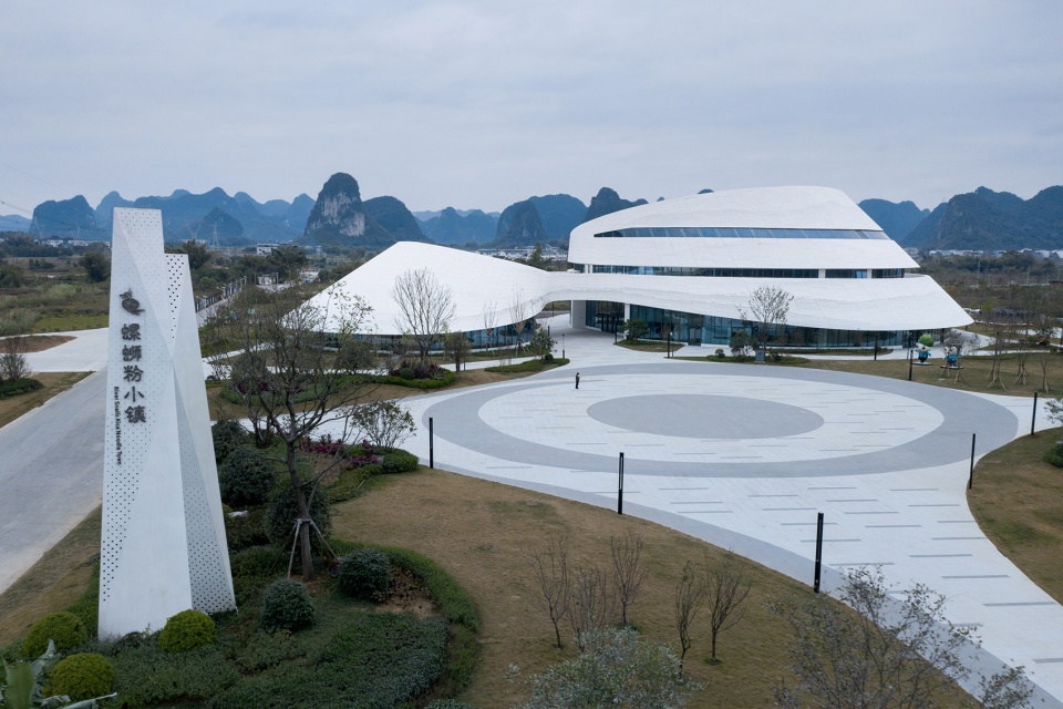 Guangxi Liuzhou Luosifen Urban Pavilion China by UNO Architects