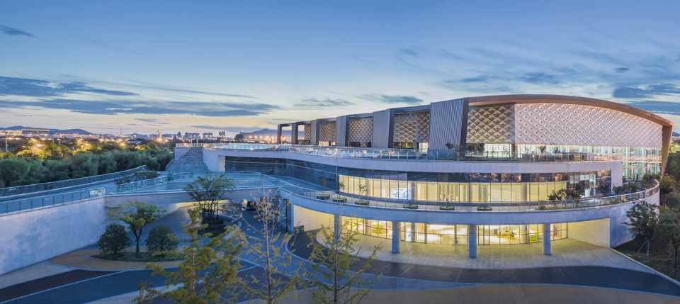 Sports Venues in Jinchang New City China by ARTS Group Co Ltd