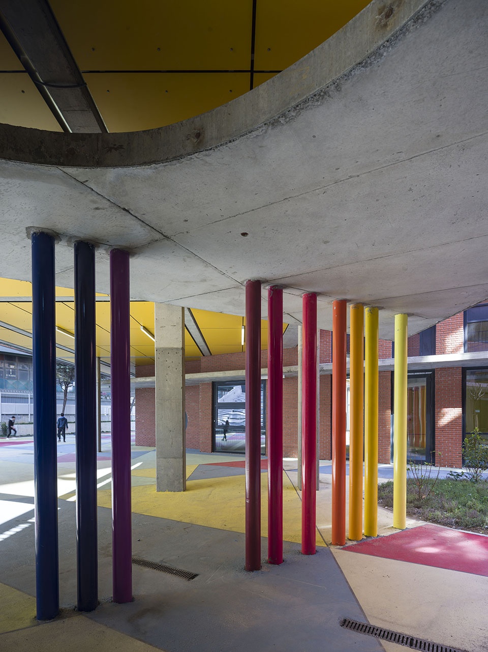 oktal duran vocational and technical anatolian high school by uygur architects