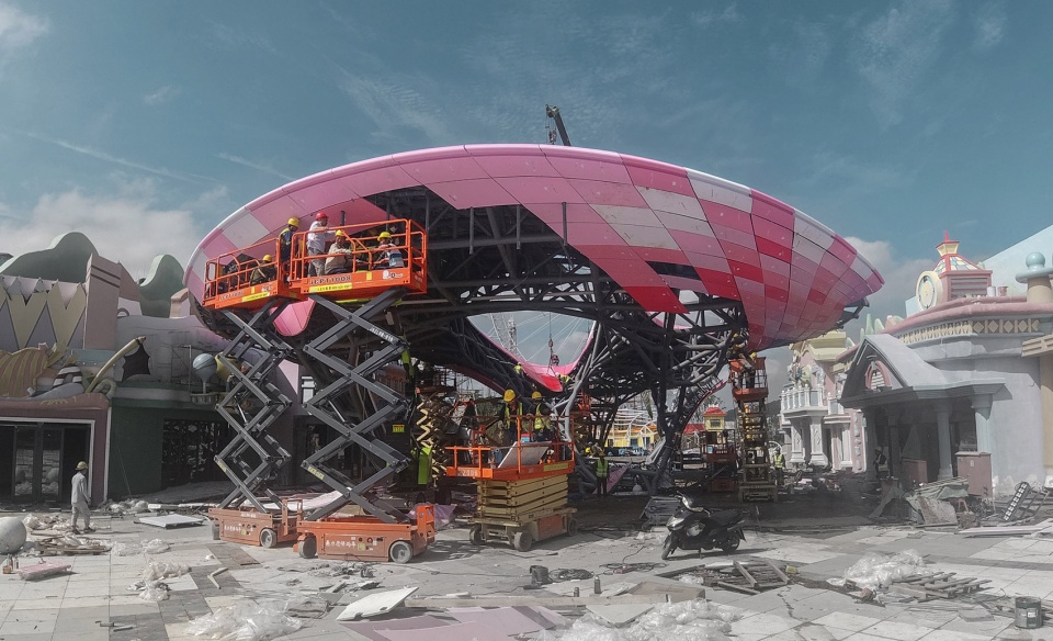 square and east gate of nanjing happy valley nanjing by archi union fab union 2
