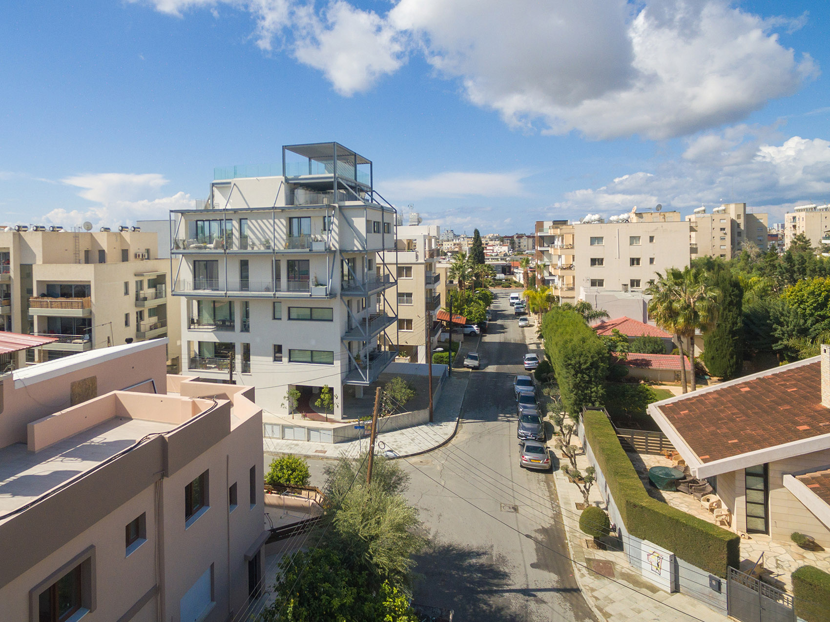 zio apartment block by alexis papadopoulos architectural practice