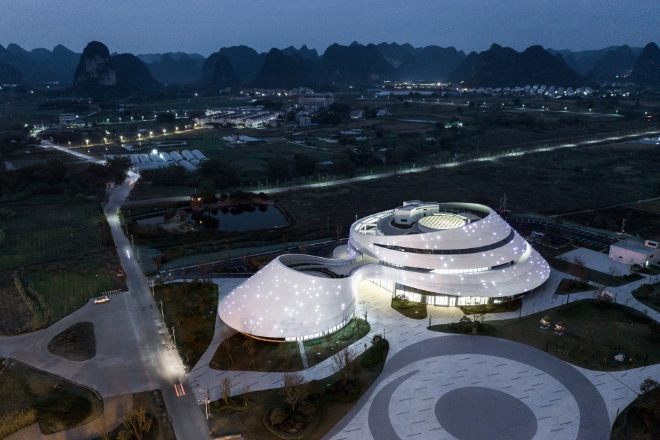 Guangxi Liuzhou Luosifen Urban Pavilion China by UNO Architects