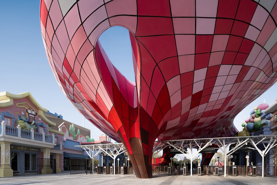 square and east gate of nanjing happy valley nanjing by archi union fab union