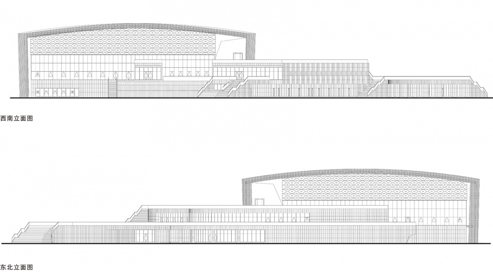 Sports Venues in Jinchang New City China by ARTS Group Co Ltd