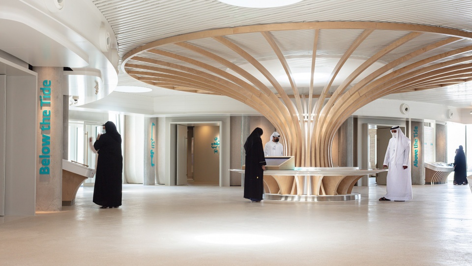turtle sanctuary at kalba mangrove reserve by hopkins architects