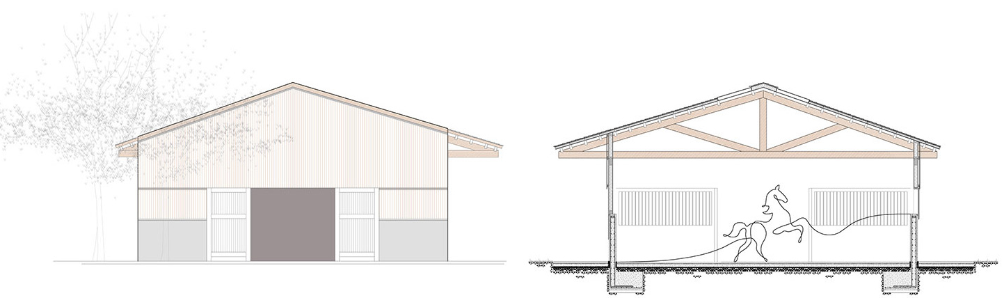 hotel equino by gabarra arquitectes