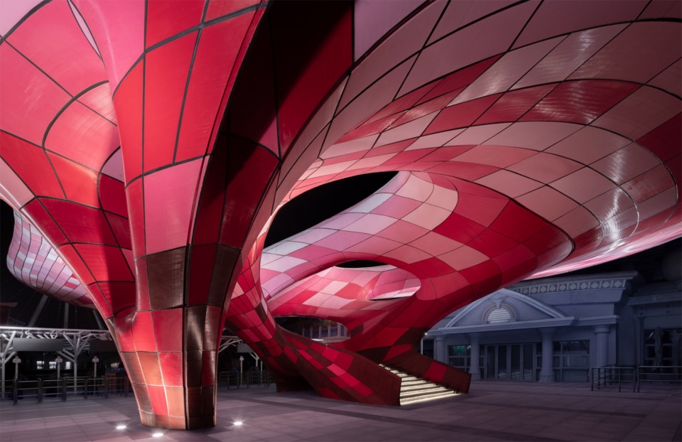 square and east gate of nanjing happy valley nanjing by archi union fab union