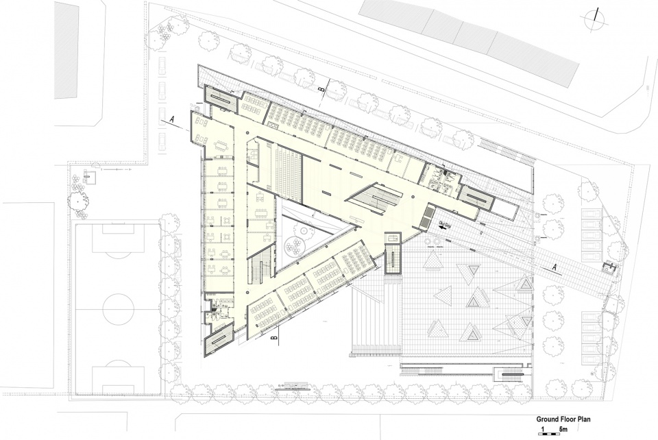oktal duran vocational and technical anatolian high school by uygur architects